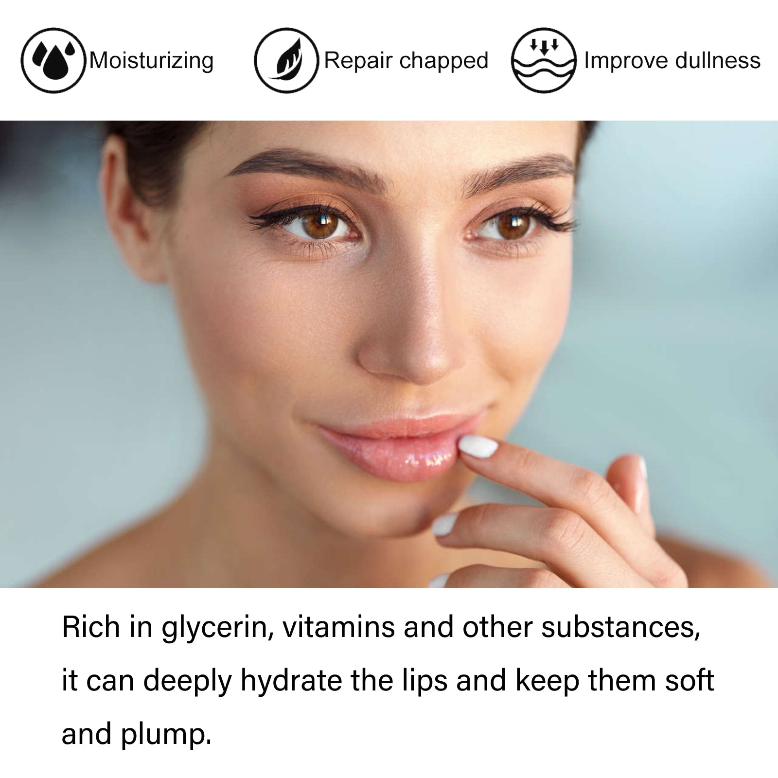EelHope Lip Lightening Balm, It Moisturizes Fade Lip Lines To Prevent Weather-Shack Dead Skin Moisturizing Lip Care