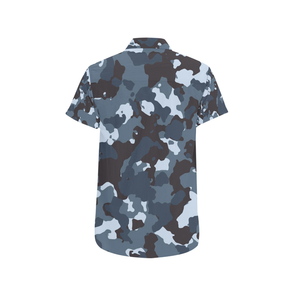 Men's AOP Short Sleeve Shirt with Chest Pocket (T53)