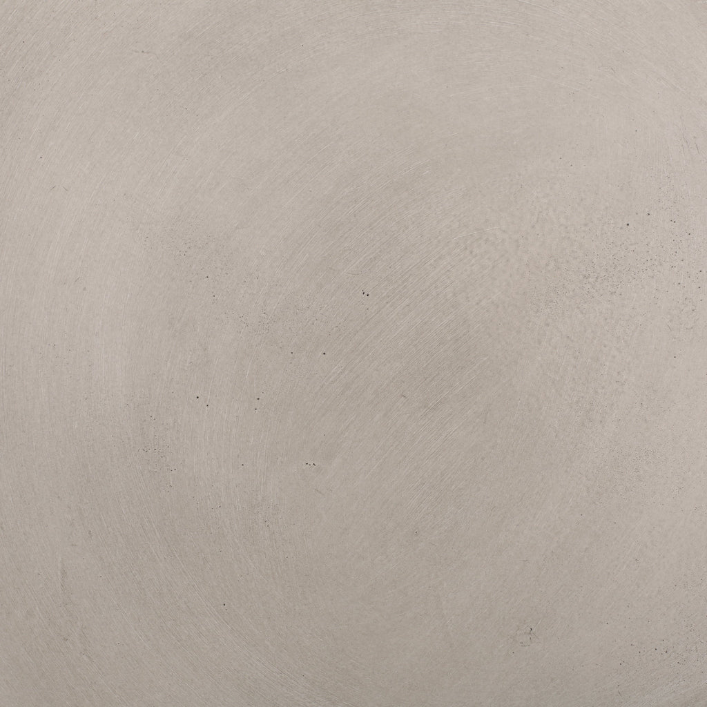 Light Concrete Side Table,Light Gray
