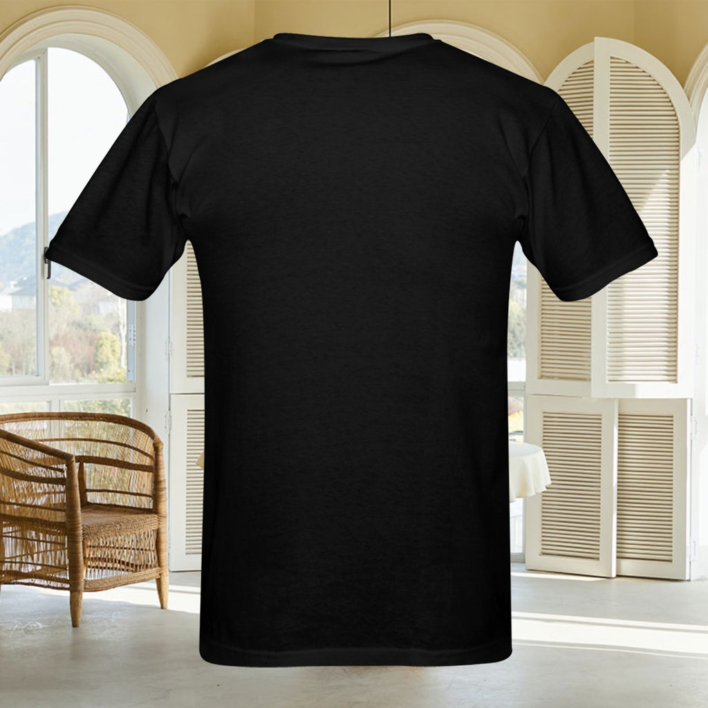 Men - Heavy Cotton T-Shirt - Front Print （Made in USA，Ships to USA Only）