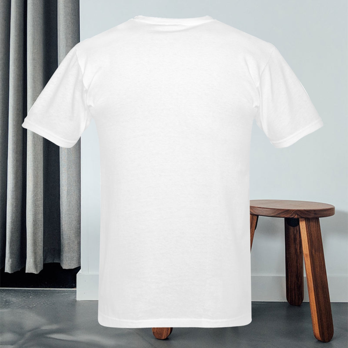 Men - Heavy Cotton T-Shirt - Front Print （Made in USA，Ships to USA Only）