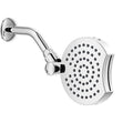 multi-function shower top spray rotating shower head four modes