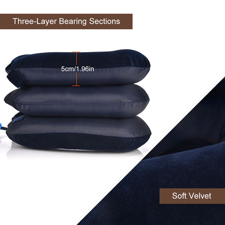 Swan Neck Correction Artifact Cervical Spine Traction Device Cervical Spine Neck Traction Belt Inflatable Neck Protection