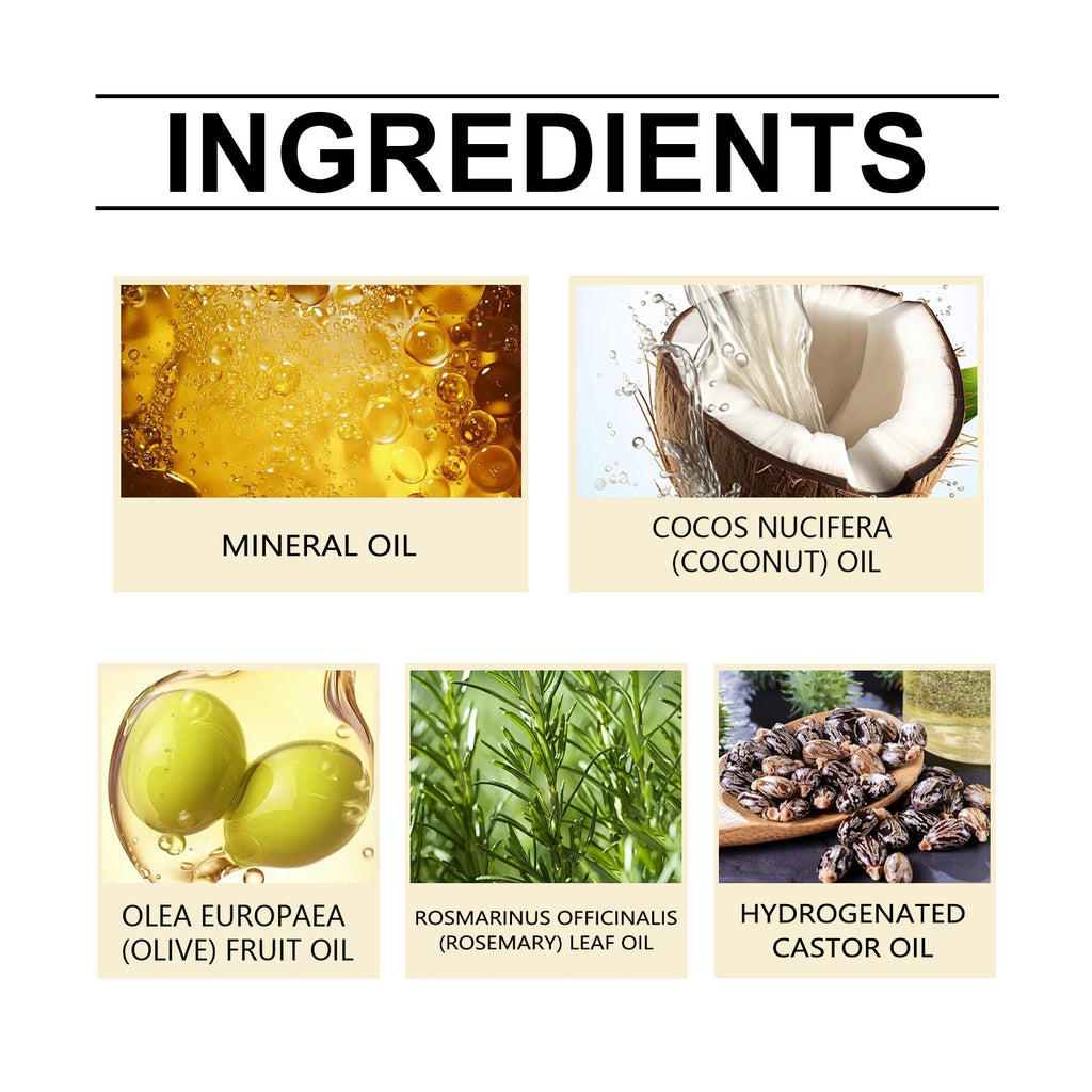Rosemary Hair Care Essential Oil Soft Luster Hair Solid Dry Hair Fluffy Hair Care Scalp Essential Oil
