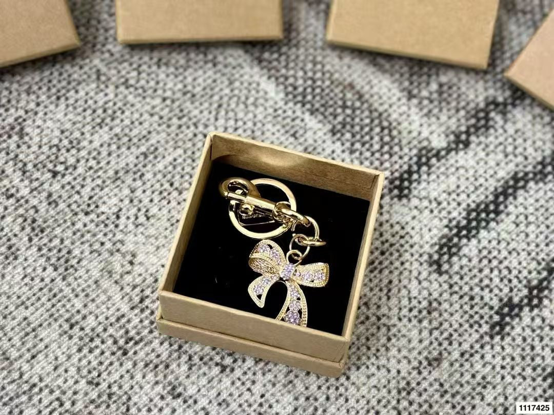 Cherry bag pendant cherry keychain handbag pendant
