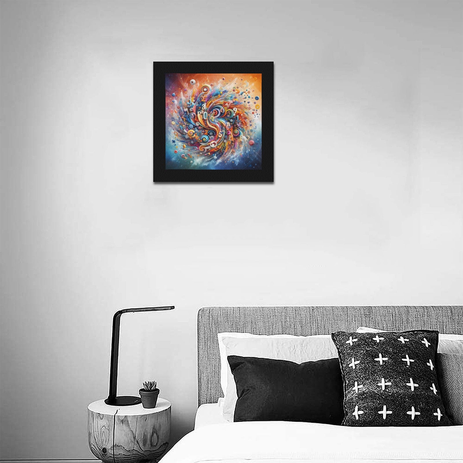Frame Canvas Print 16x16 inch