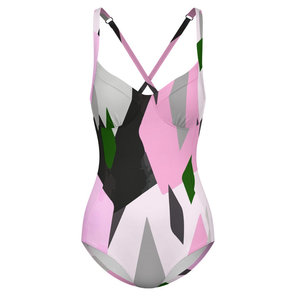 Women's one-piece swimsuit