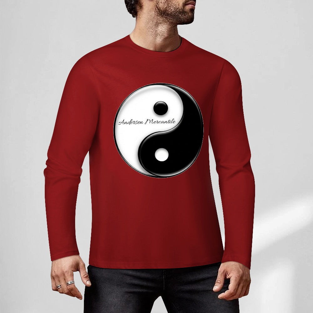 Pure Cotton Long Sleeved T-Shirt