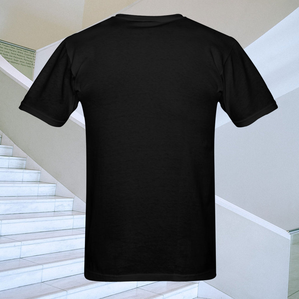 Men - Heavy Cotton T-Shirt - Front Print （Made in USA，Ships to USA Only）