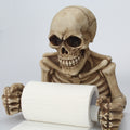 Retro resin wall-mounted skull tissue paper drawer creative horror face paper roll holder living room bedroom paper roll holder