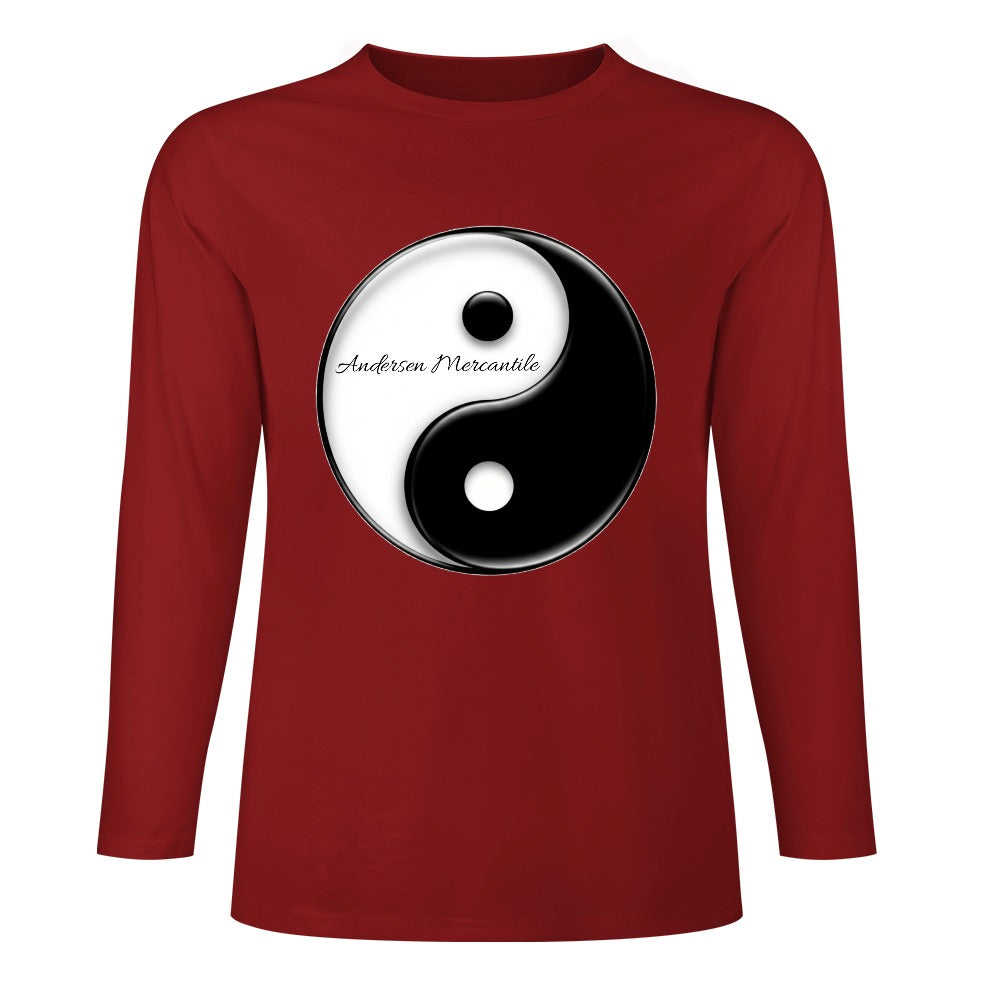 Pure Cotton Long Sleeved T-Shirt