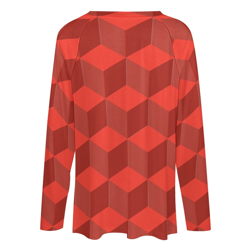 Women's Long sleeve loose tee