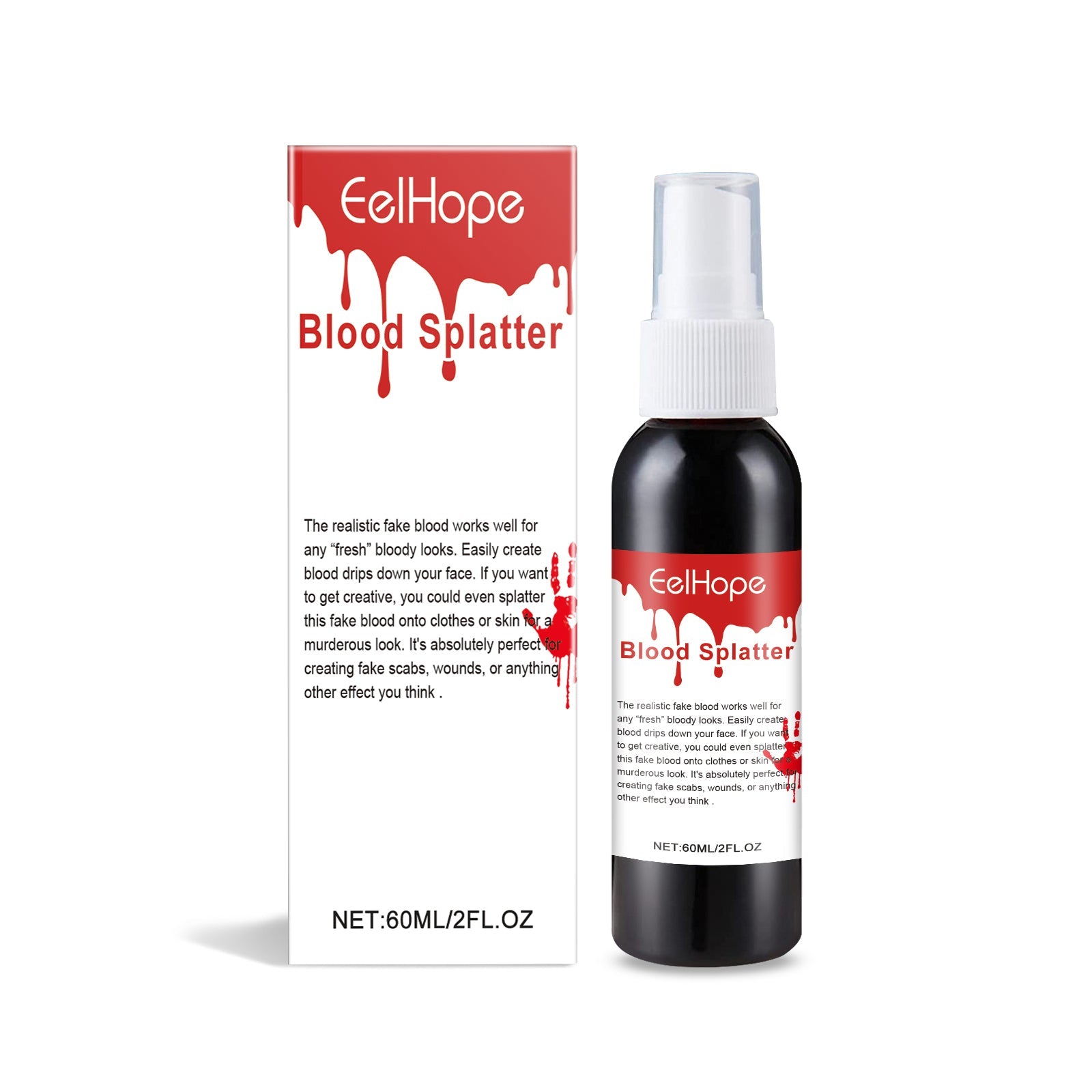 Plasma Spray Halloween Vampire Holiday Party Atmosphere Entertainment Spoofing Costume Party Props