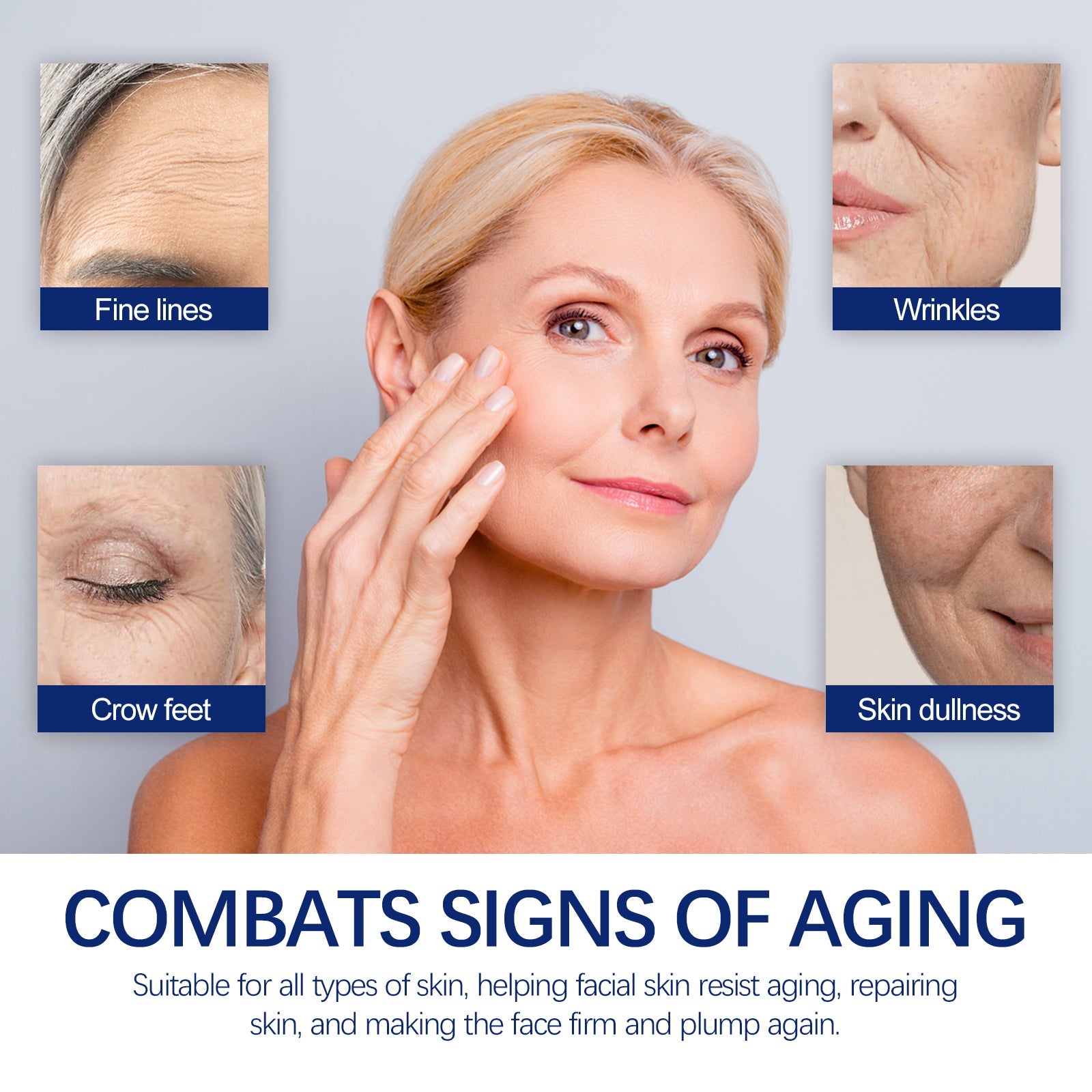 Collagen Retinol Hyaluronic Acid Cream, Hydrating And Moisturizing Deep Moisturizing And Smoothing Fine Lines Firming Skin Care Cream