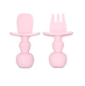 Children's Tableware Baby Dishes Set Silicone Fork Spoon Set