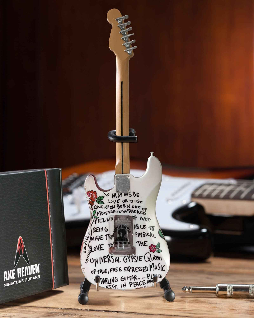 Officially Licensed Jimi Hendrix Mini Fender™ Strat™ Saville Guitar Model
