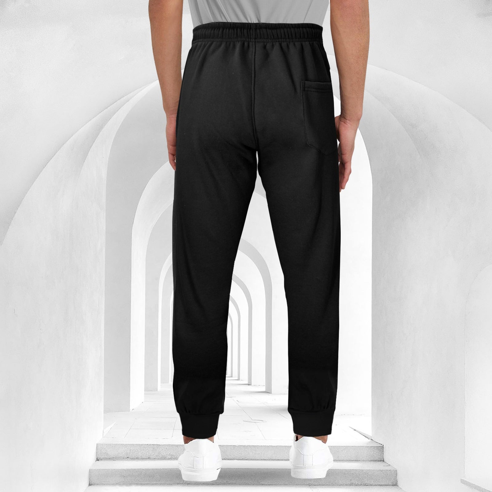 Unisex Fleece Sweatpants (Left Printing)Made in USA
