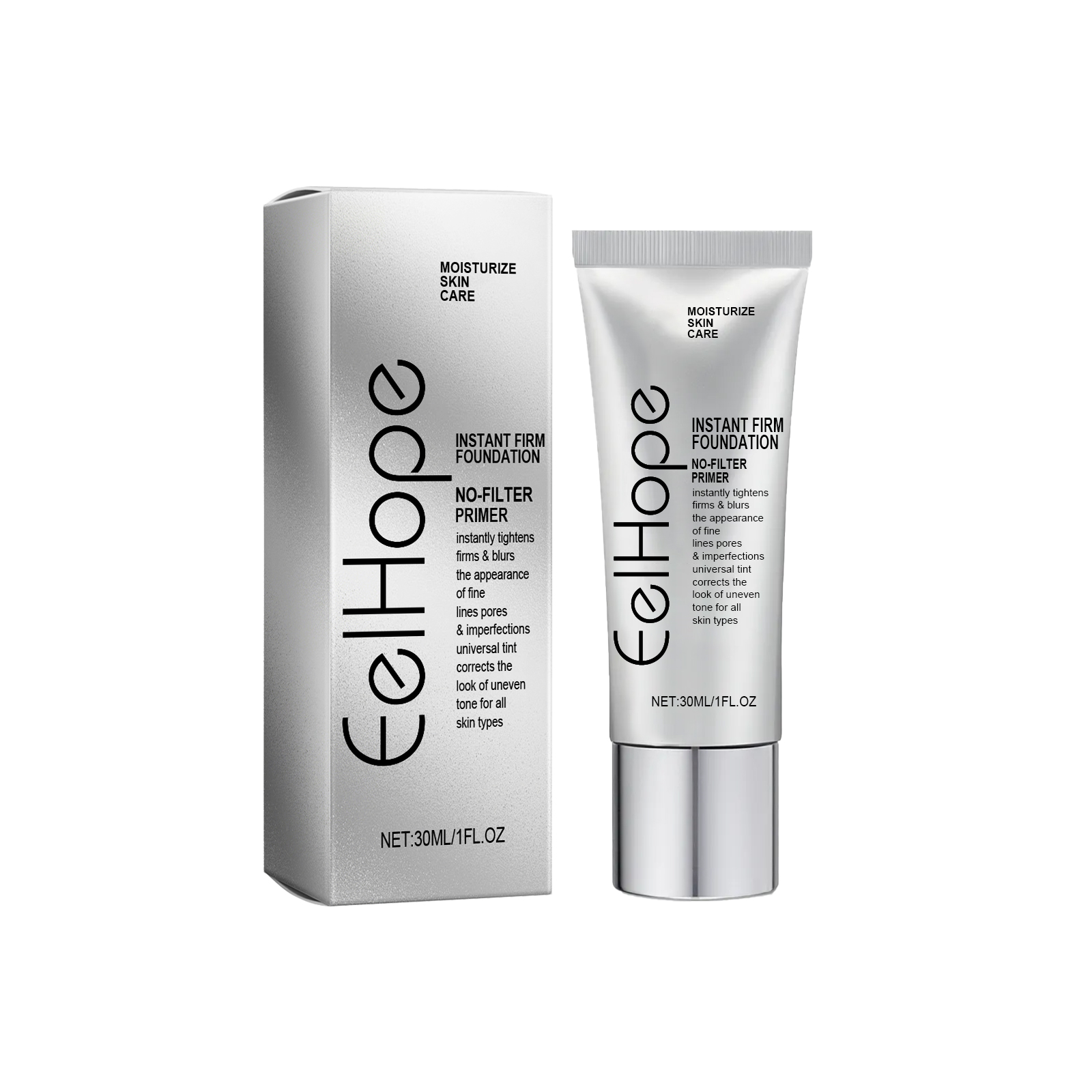 Moisture Concealer Foundation, Long-Lasting Moisturizing And Refreshing Moisturizing Light Skin Care Foundation