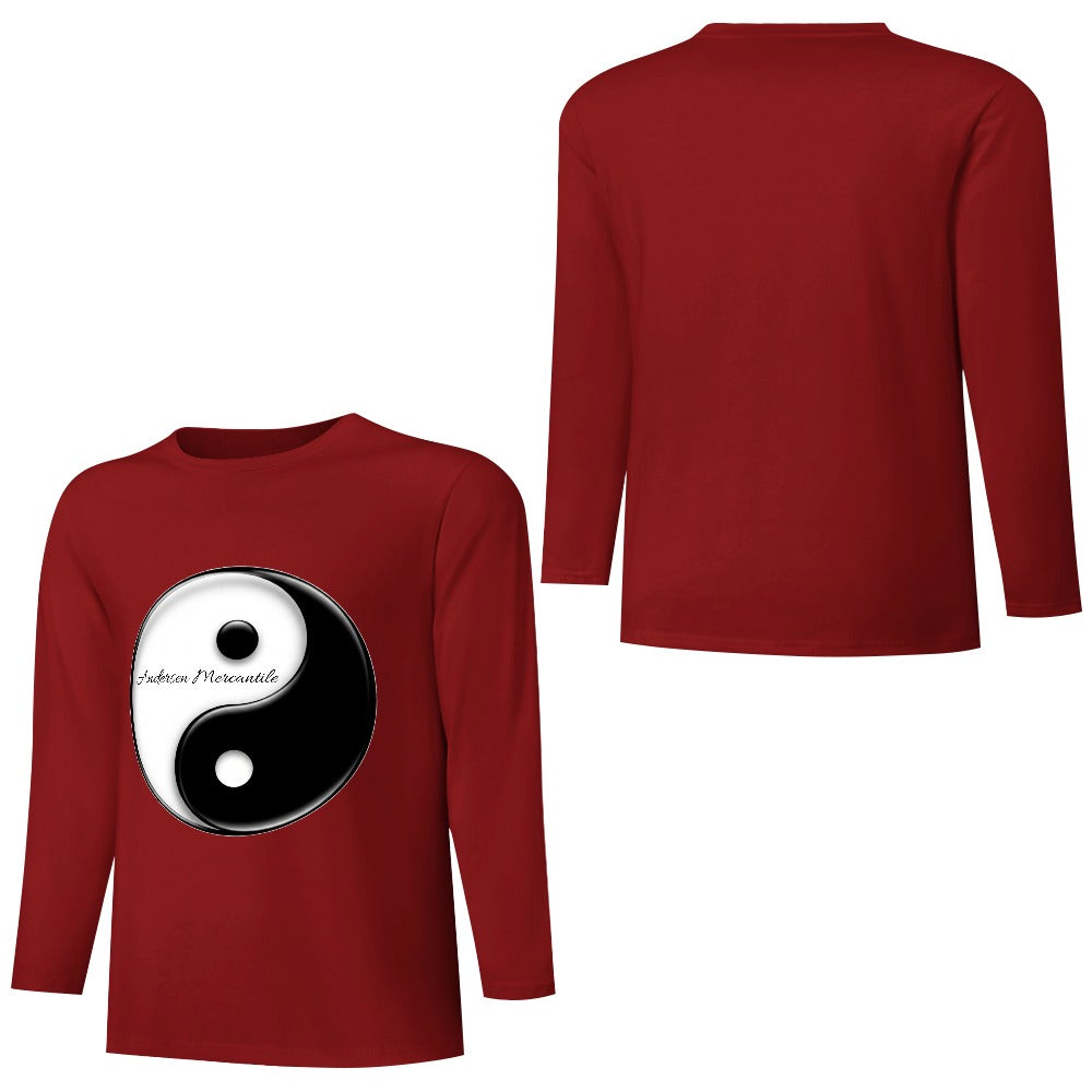 Pure Cotton Long Sleeved T-Shirt
