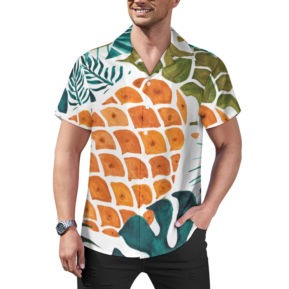 Cuban collar shirt