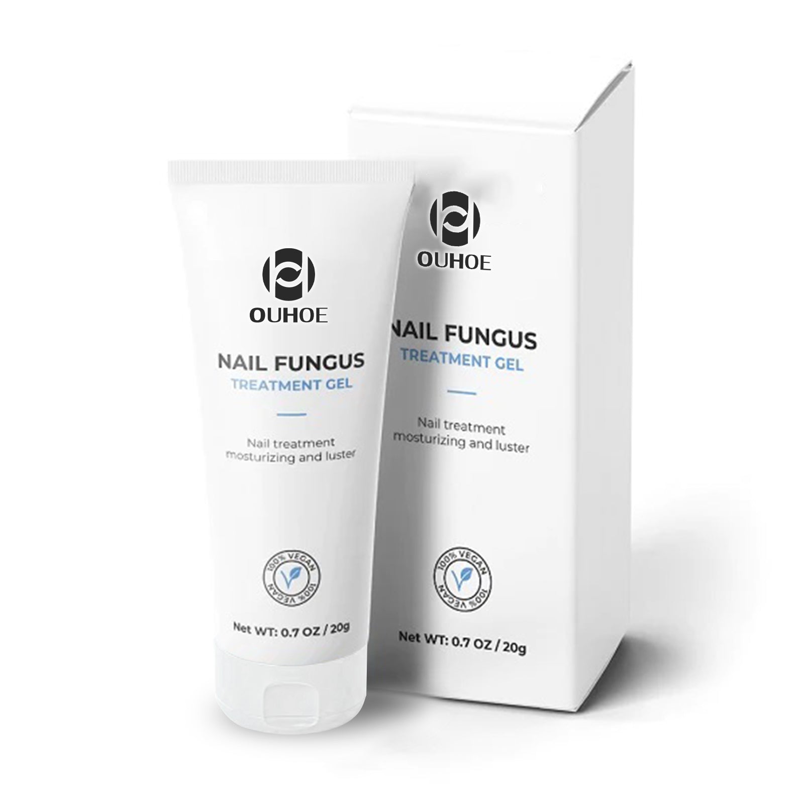 Nail Care Gel, Hand And Foot Gray Nails Soft Nail Shine Nail Thickening Nail Repair Gel