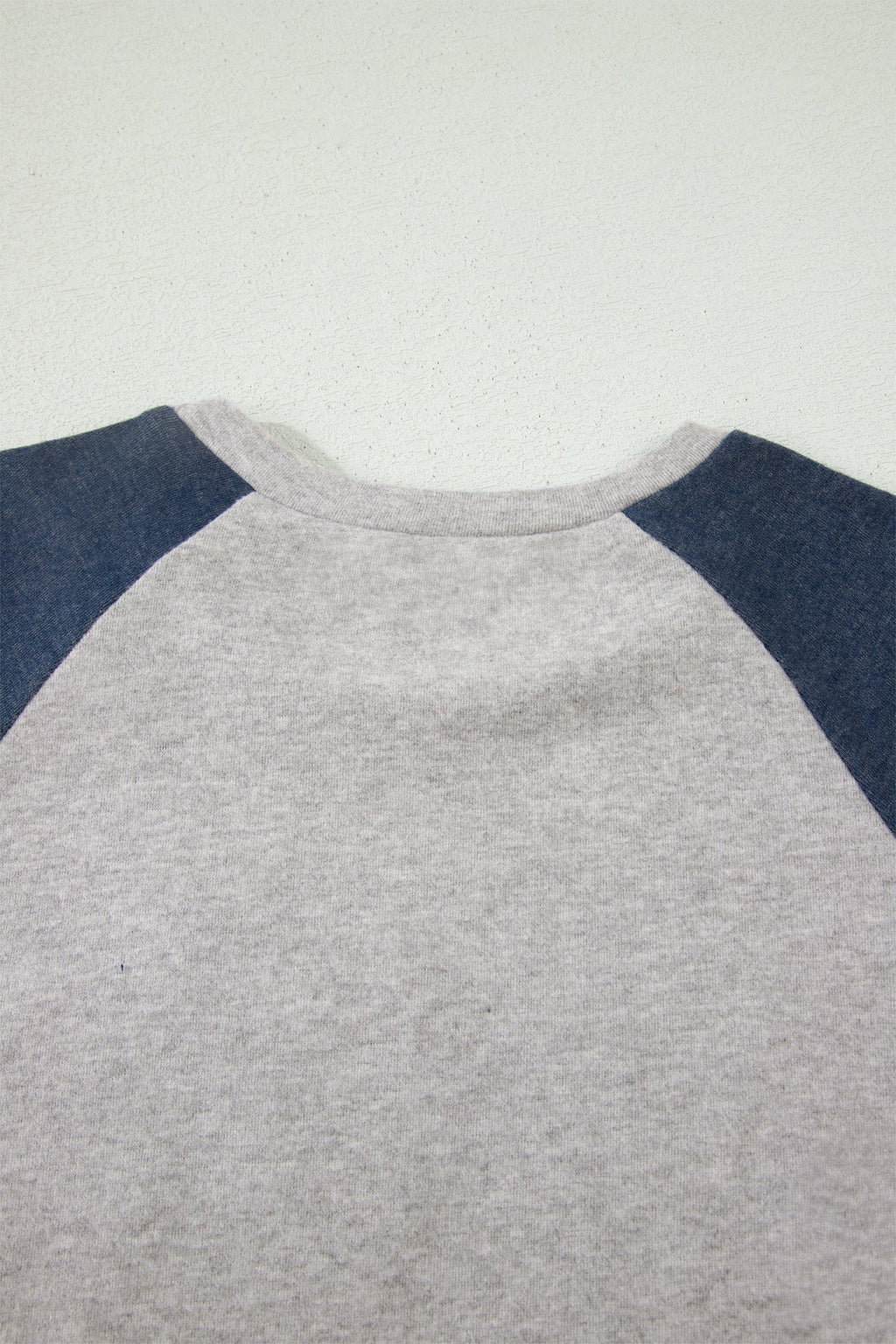 Floral Patchwork Colorblock Raglan Sleeve T-Shirt