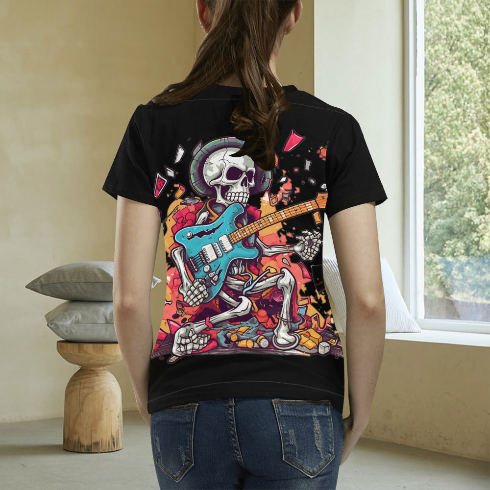 Women's All Over Print T-shirt (USA Size) (T40)