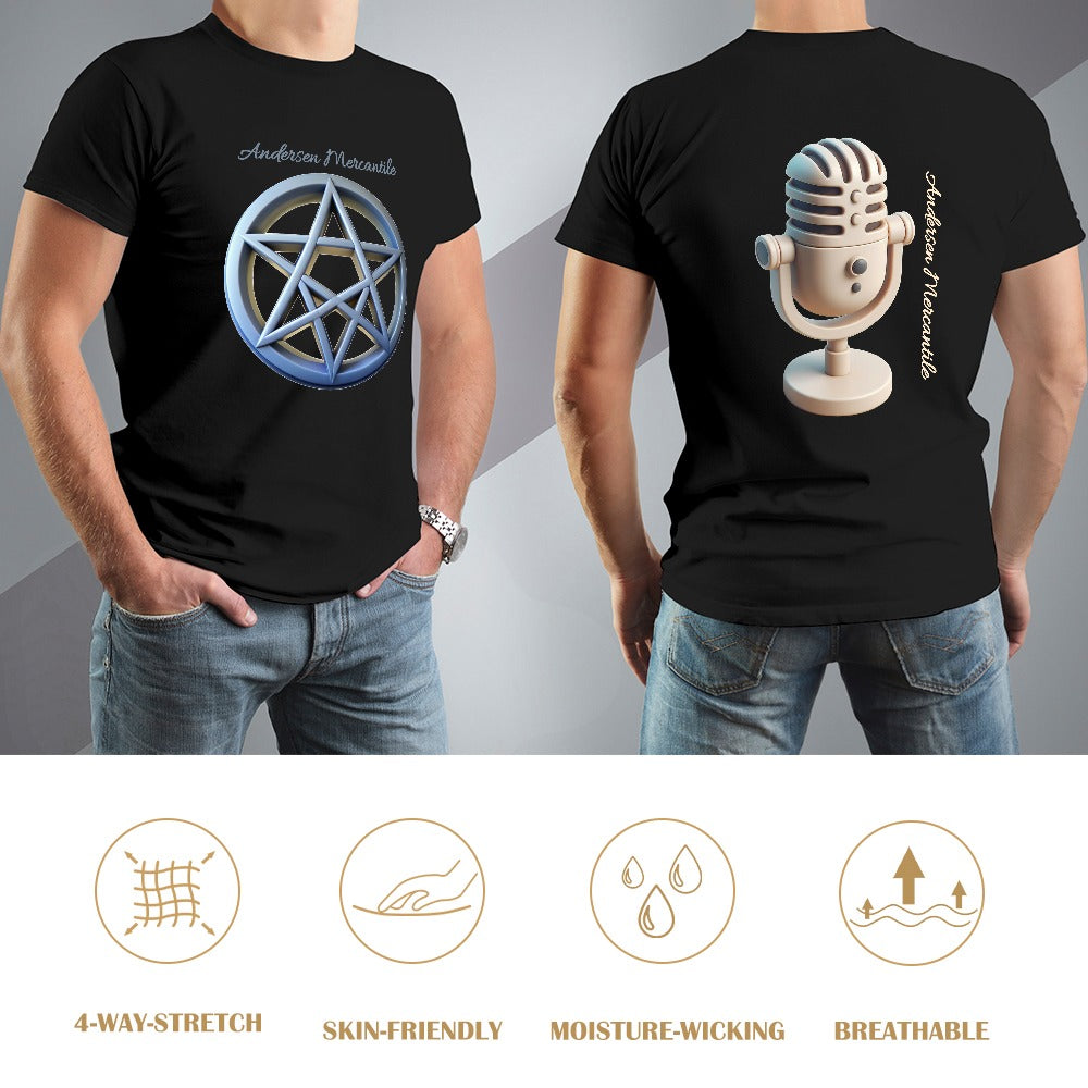 New High quality Men's T-shirt 100% Cotton