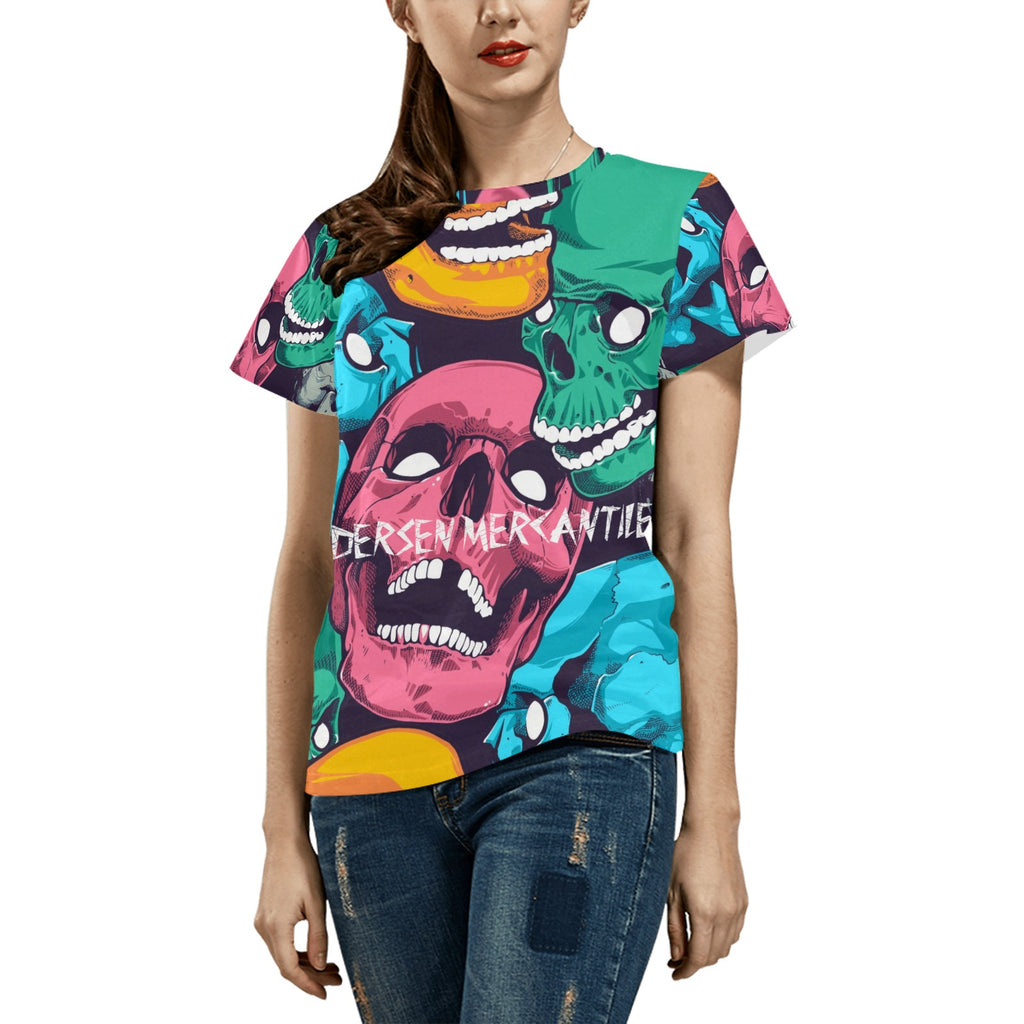 Women's All Over Print T-shirt  Made In Queen  Ships to USA Only