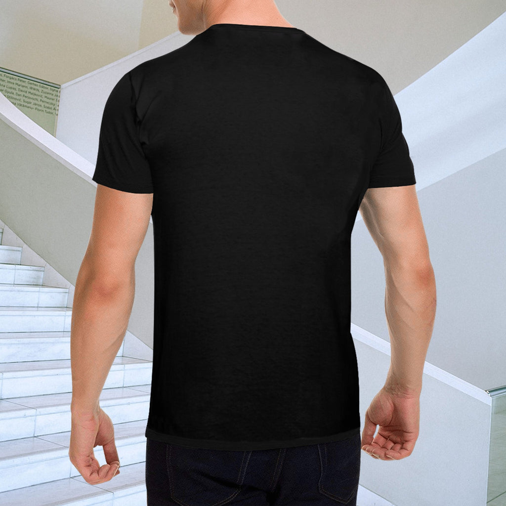 Men - Heavy Cotton T-Shirt - Front Print （Made in USA，Ships to USA Only）