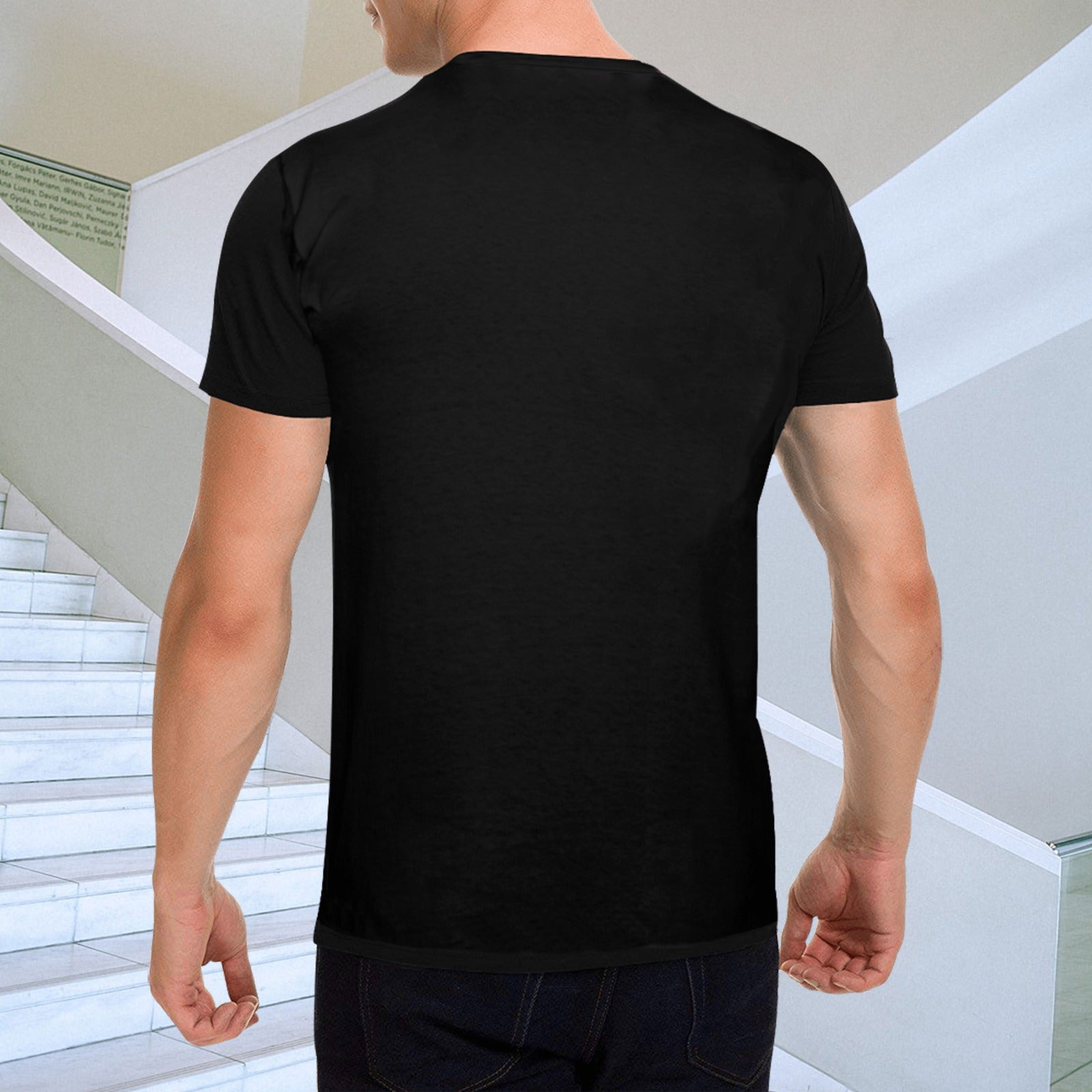 Men - Heavy Cotton T-Shirt - Front Print （Made in USA，Ships to USA Only）