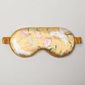 Double-Sided Imitation Silk Eye Mask Satin Silk Eye Protection Blackout Sleep Mulberry Silk Eye Mask Printed Spot Wholesale
