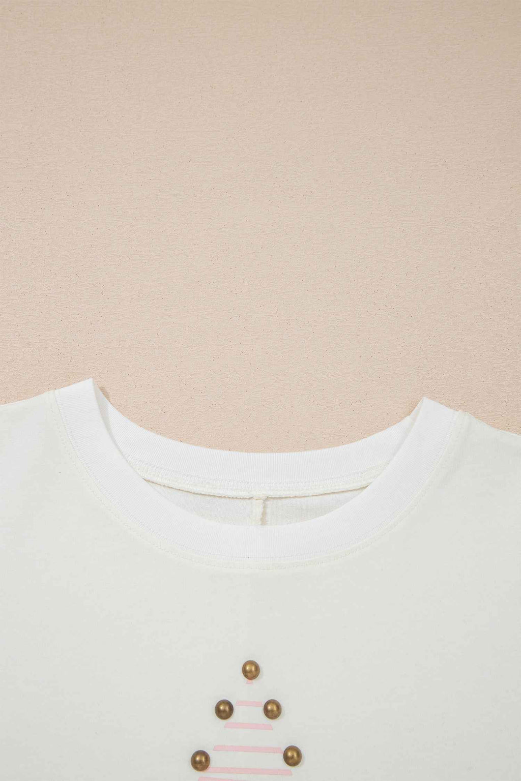 Western Star Studded Detail Short Sleeve Top