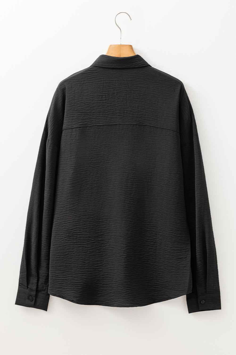 Patch Pocket Button Front Collared Shirt