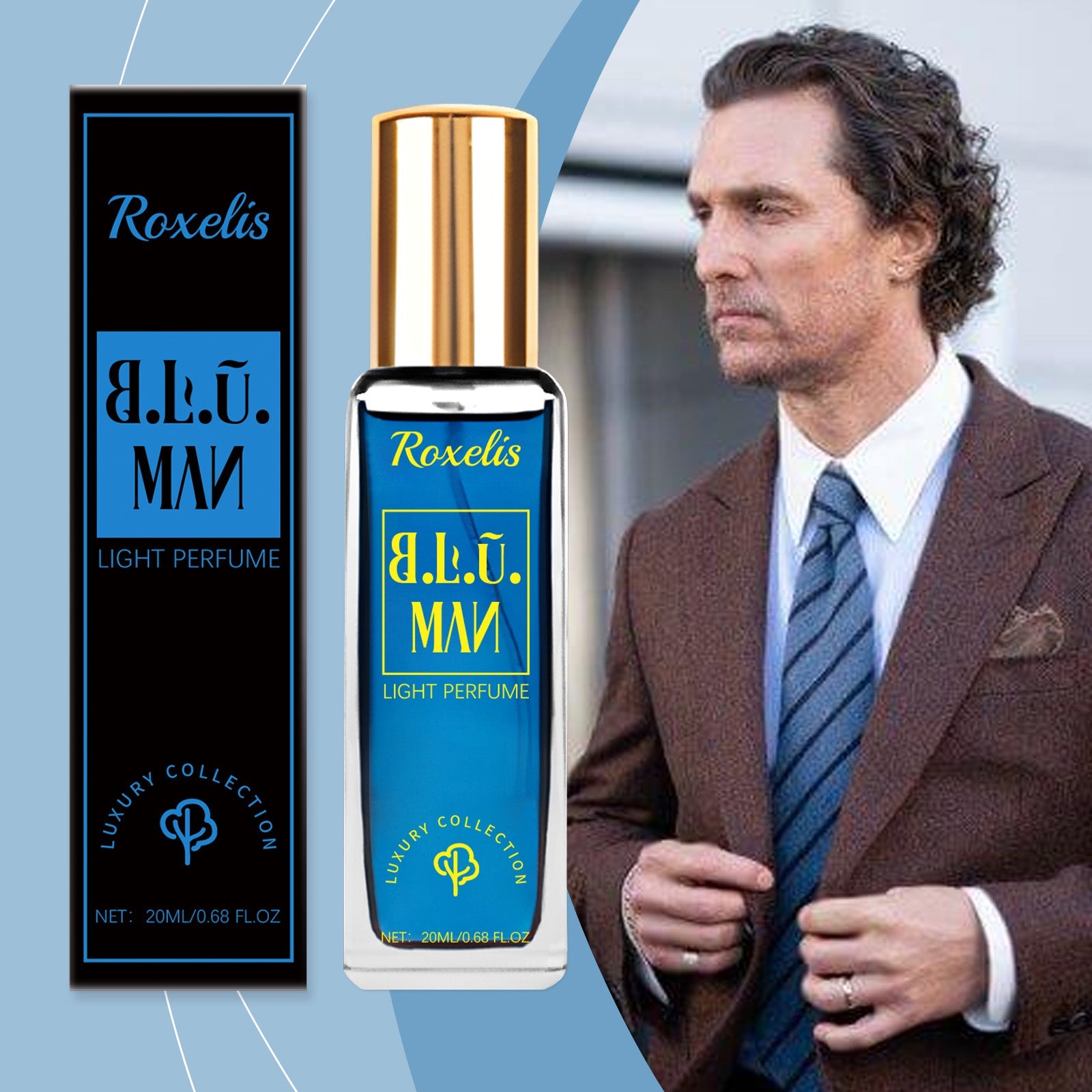 Marine Wood Luxury Eau De Toilette Portable Lasting Fragrance Fresh And Elegant Niche Natural Fragrance