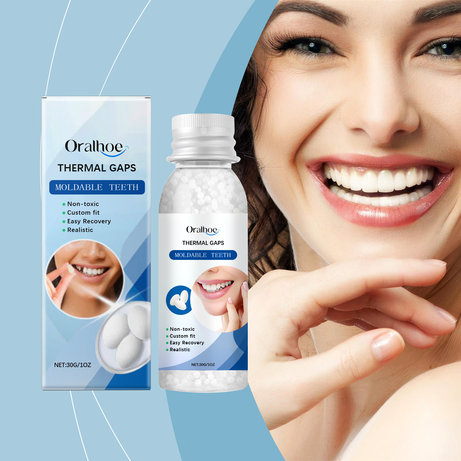 Can Shape Solid Dental Glue To Modify Teeth Temporary Hole Filling Glue Denture Glue