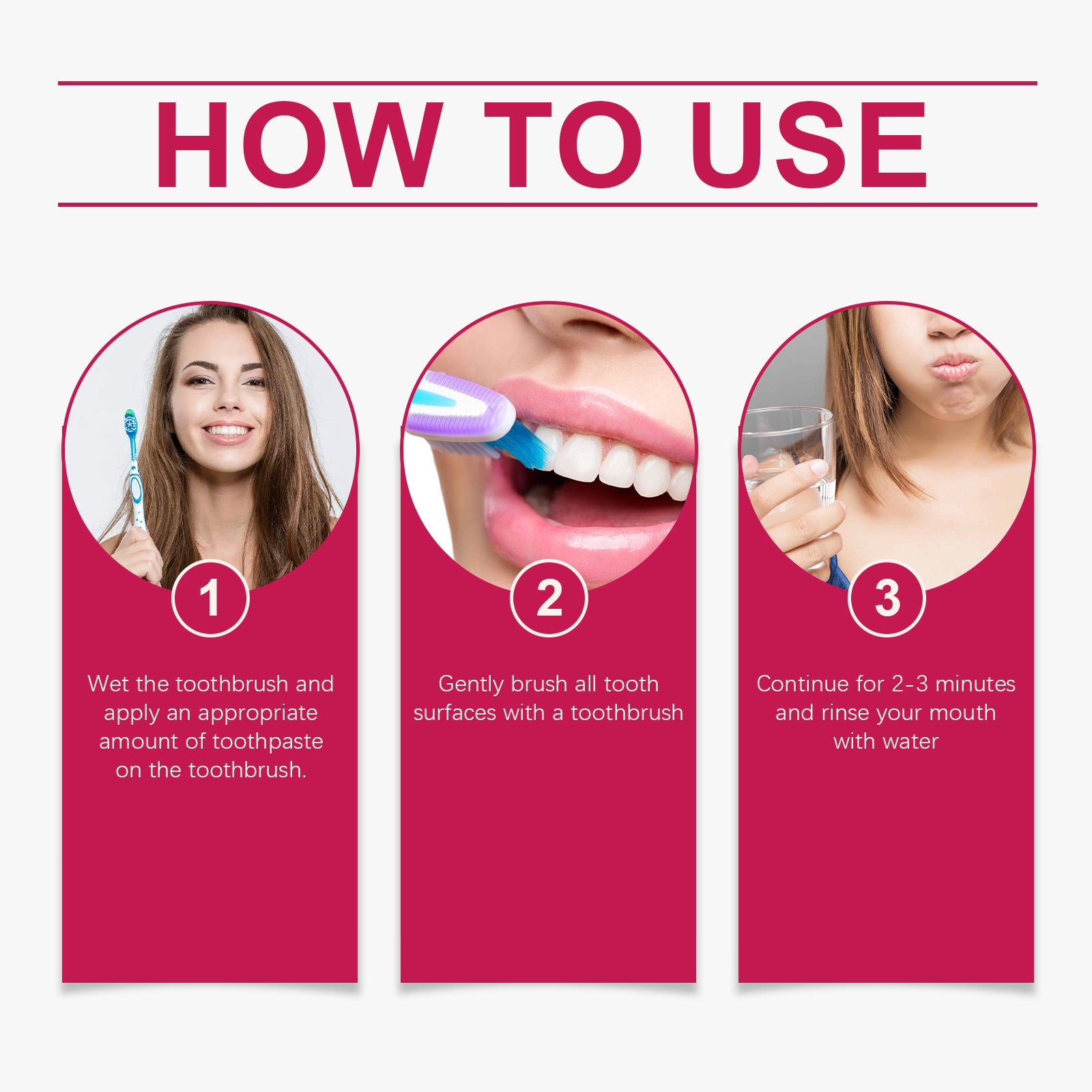 Baking Soda Toothpaste, Mint Fresh Teeth Cleaning Care Brightening Smile Teeth Cleaning Toothpaste