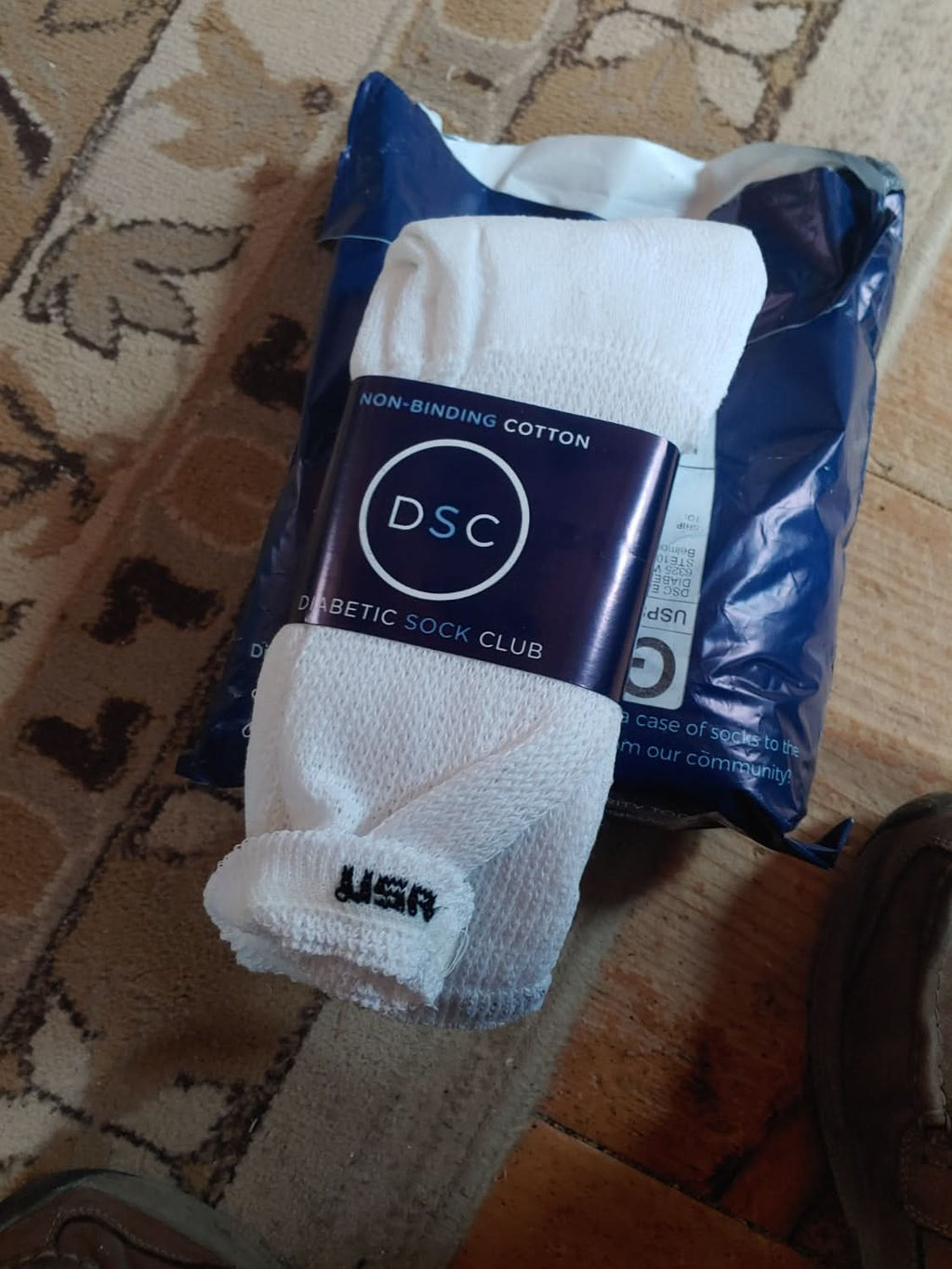 Women's Cotton Diabetic Crew Socks (6 Pair) - Andersen Mercantile
