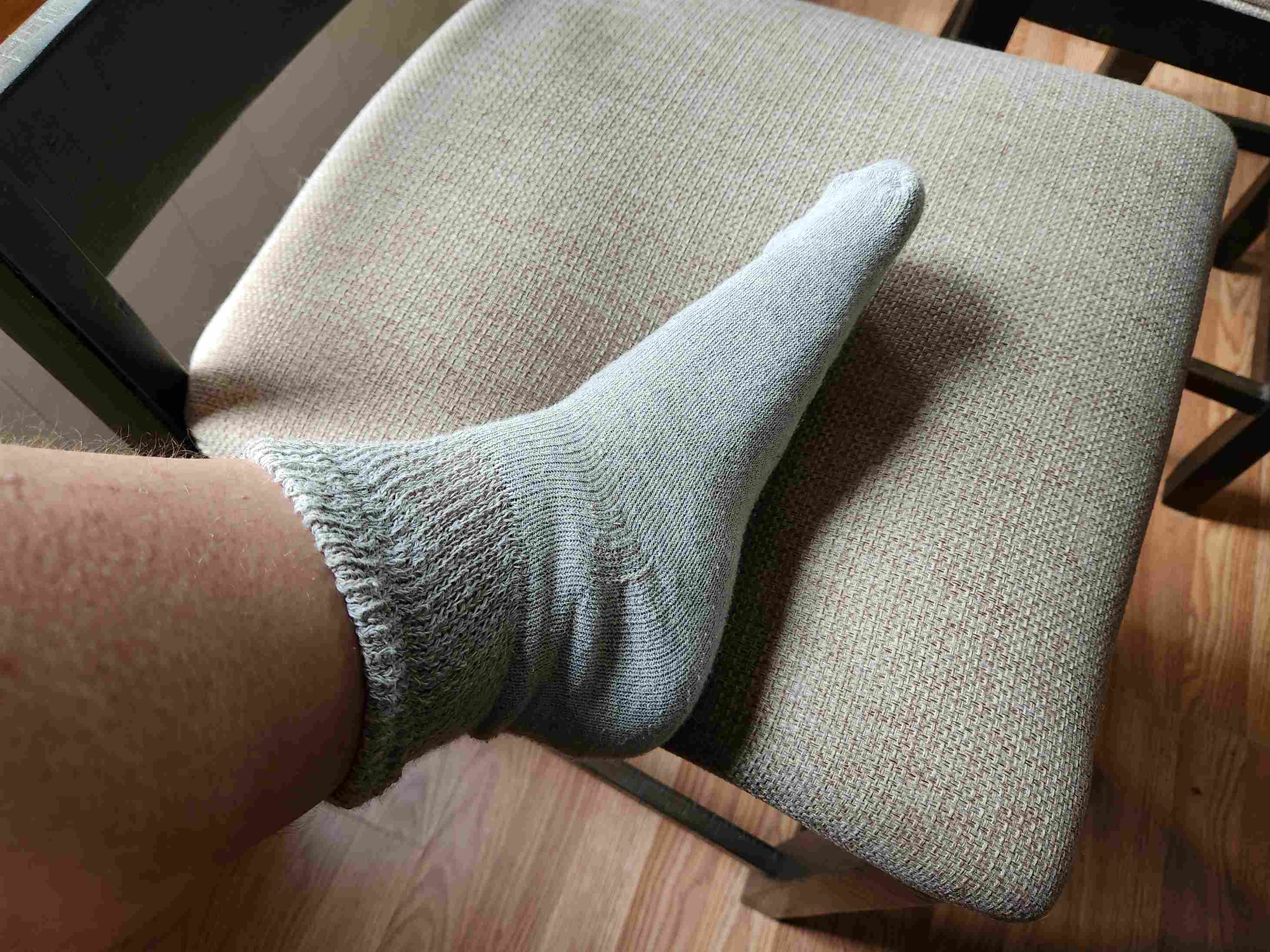 Men's Cotton Diabetic Ankle Socks (6 Pair) - Andersen Mercantile