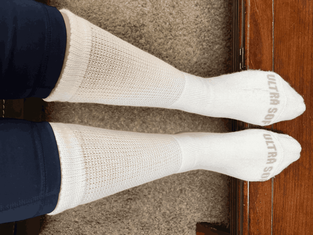 Men's Ultra-Soft Upper Calf Diabetic Socks (4 Pair) - Andersen Mercantile