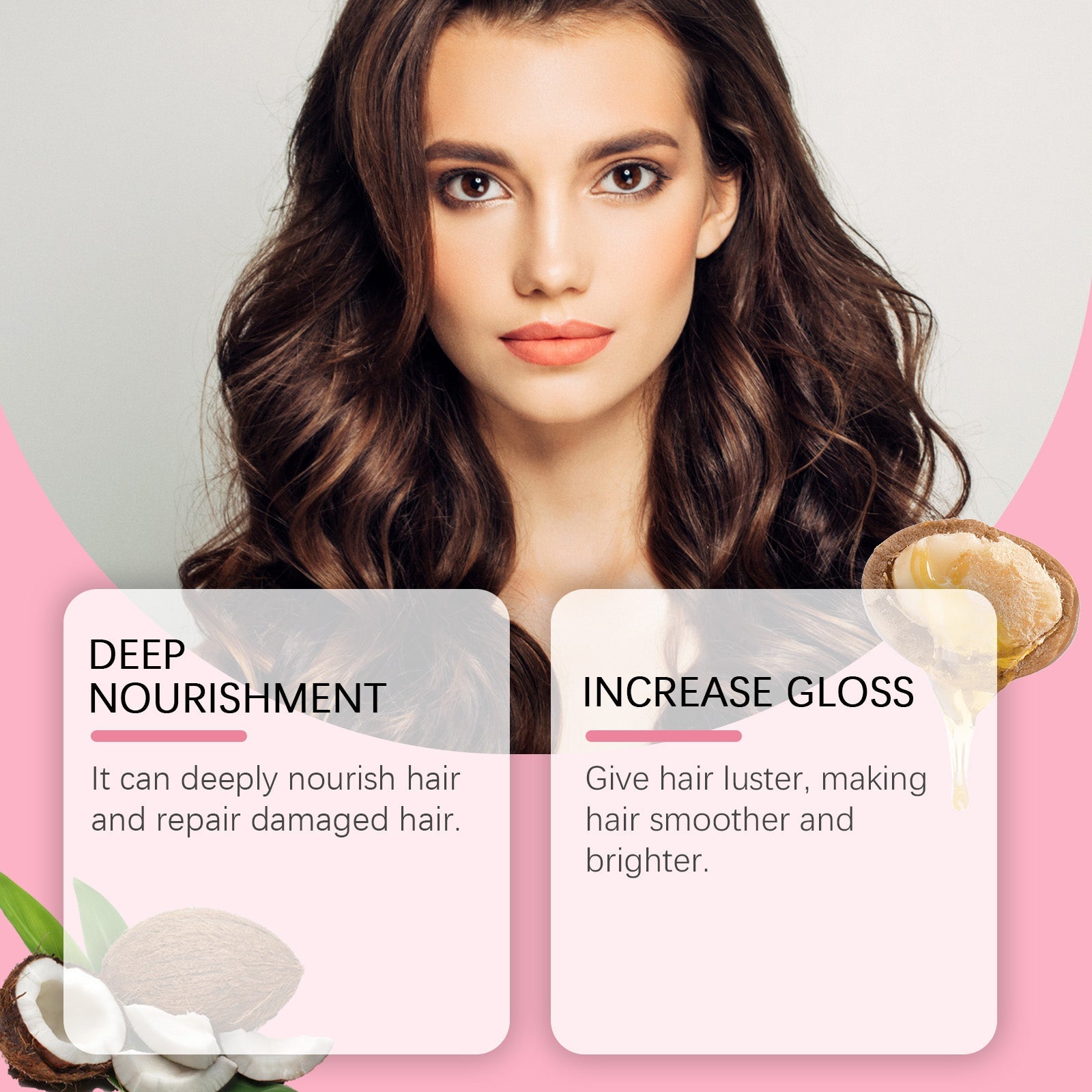 Nourishing Hair Mask Daily Improve Hair Quality Repair Dry Hair, Hydrating And Smoothing Hair Mask