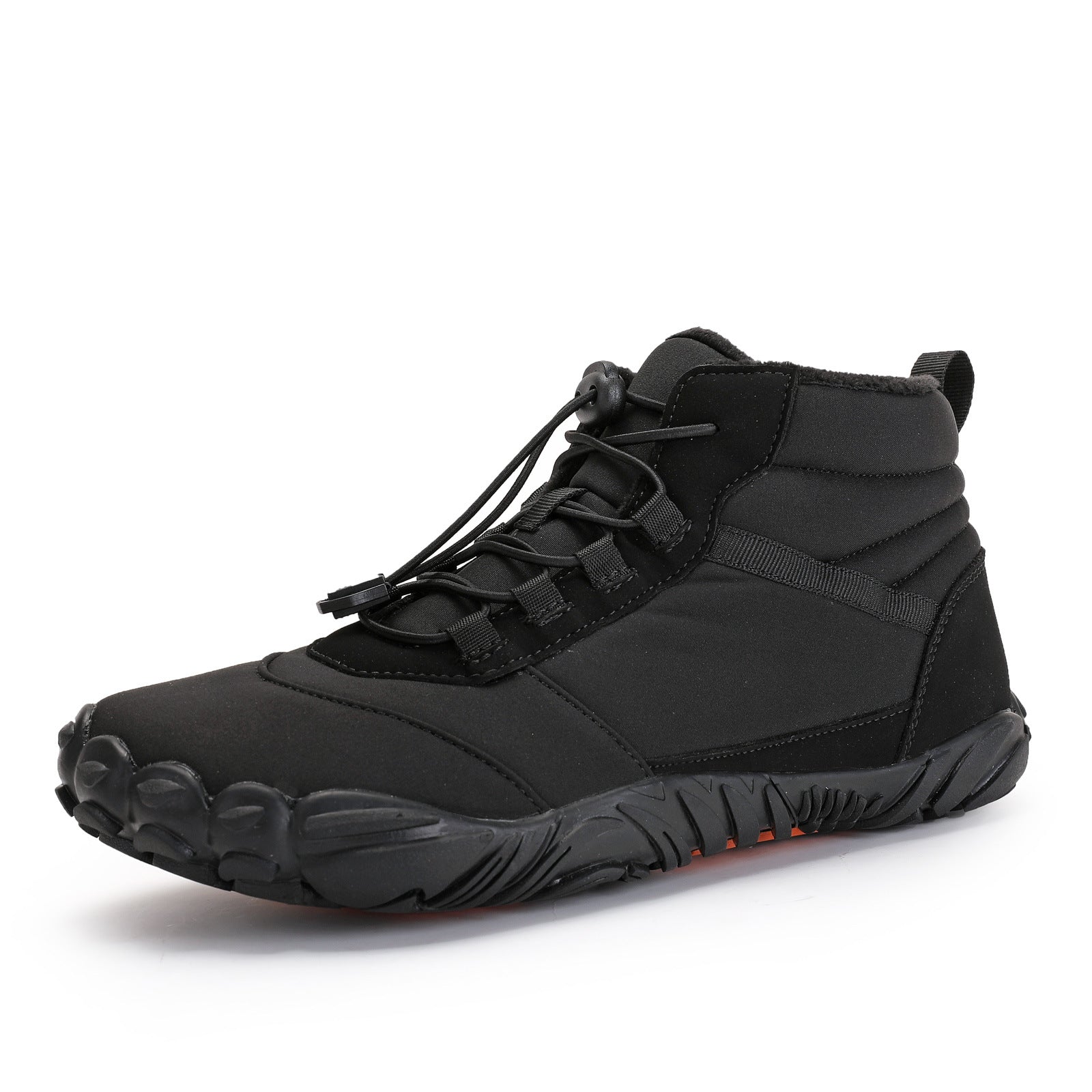 Outdoor sports winter velvet waterproof snow boots warm high top casual cotton shoes