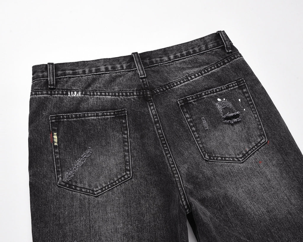 European and American Carhartt style remake transformed men's and women's jeans, logging pants jeans