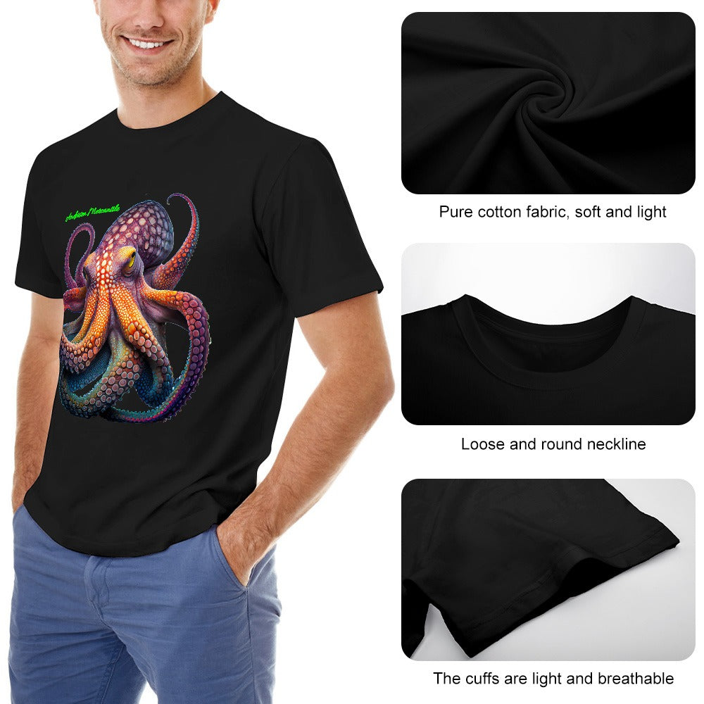 Pure cotton Men's T-shirt