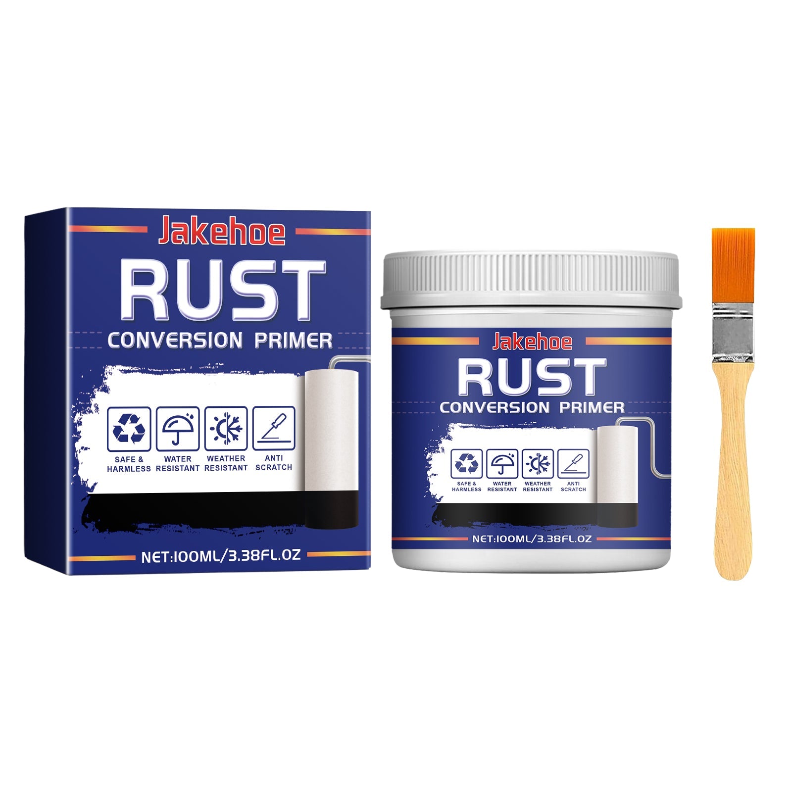 Rust Conversion Primer, Iron Door Metal Gear Bracket Rust Stair Handrail Corrosion Remover