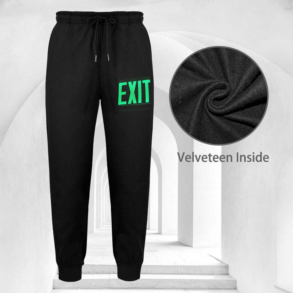 Unisex Fleece Sweatpants (Left Printing)Made in USA