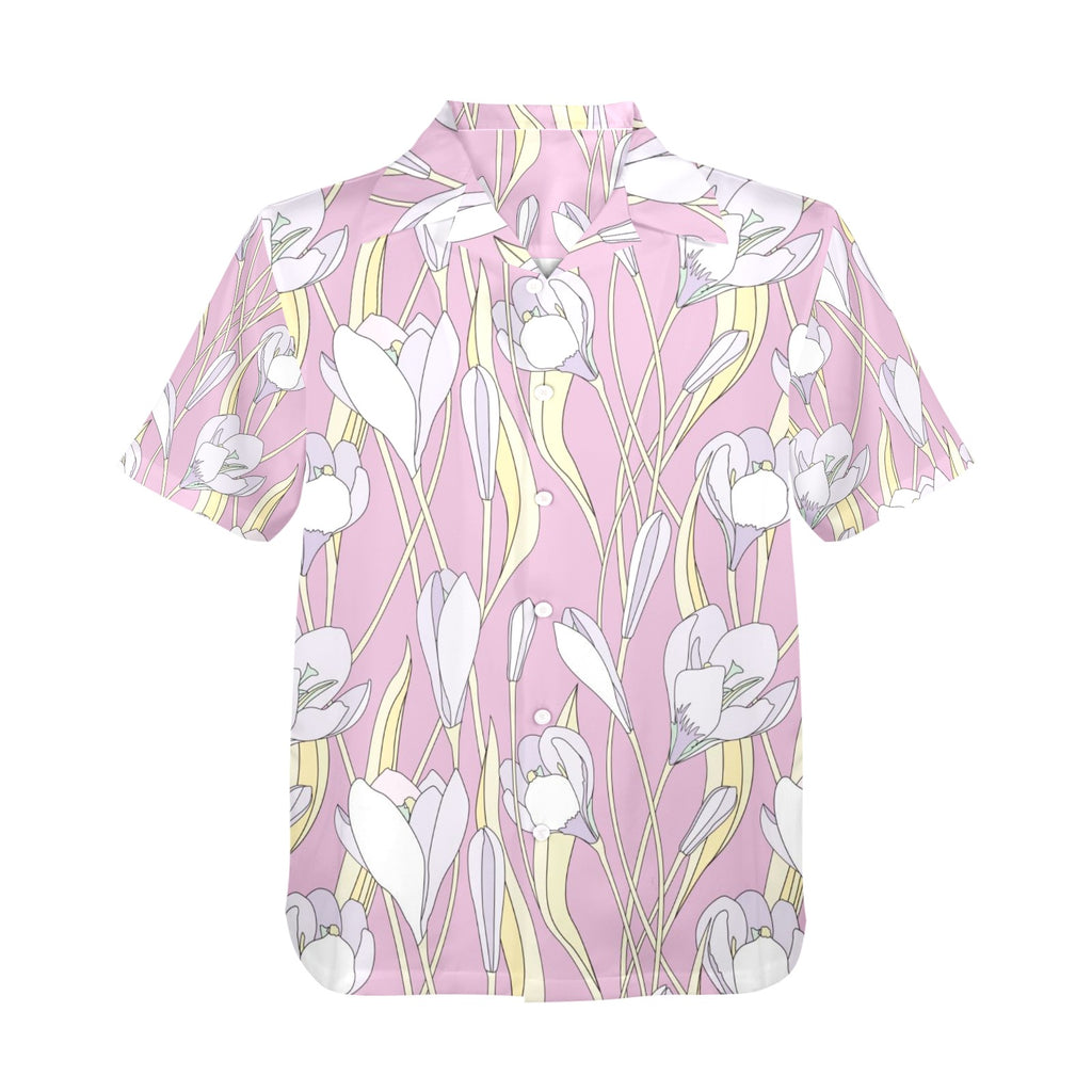 Men's All Over Print Hawaiian Shirt Made In USA Ships to USA Only