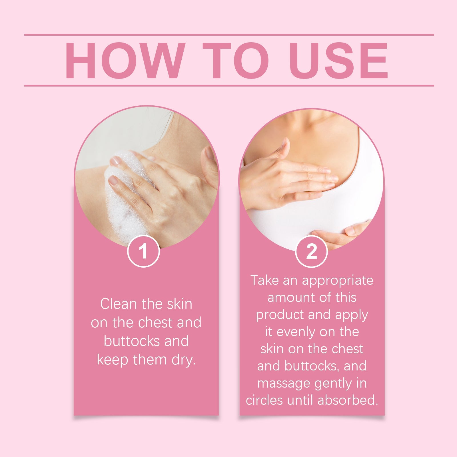 Breast Cream Breast Gentle Care Nourishing, Soft, Moisturizing And Elastic Skin Massage Care Cream