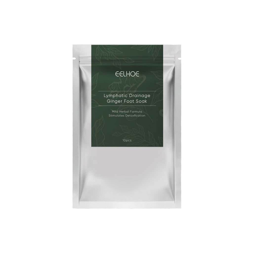 Ginger Foot Bath Pack Lymphatic Relief Muscle Soreness Slimming Foam Foot Pack To Remove Wet Cold Storm Sweat Body