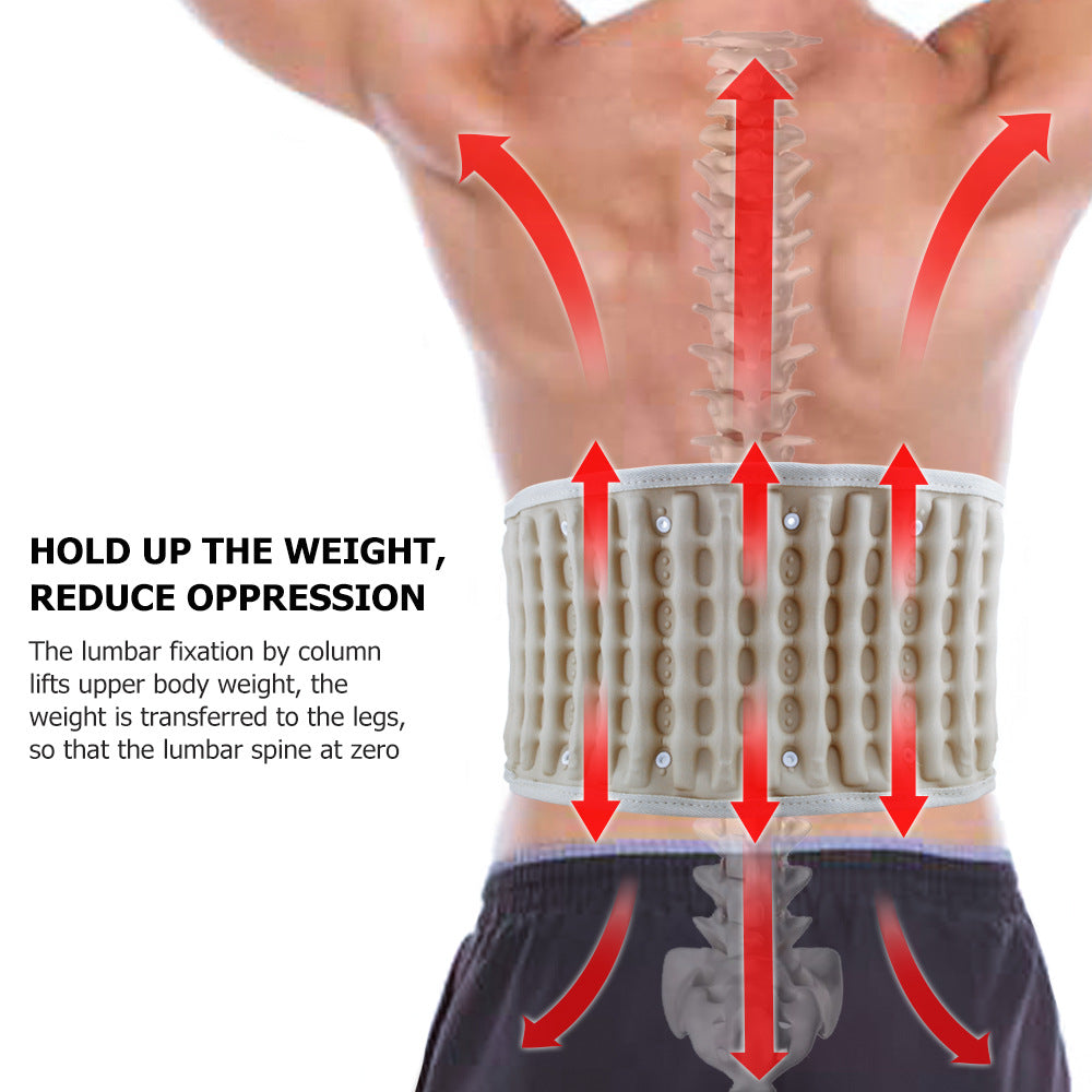 HailiCare Inflatable Belt Waist Retractor Home Waist Support Fixed Belt Health Supplies